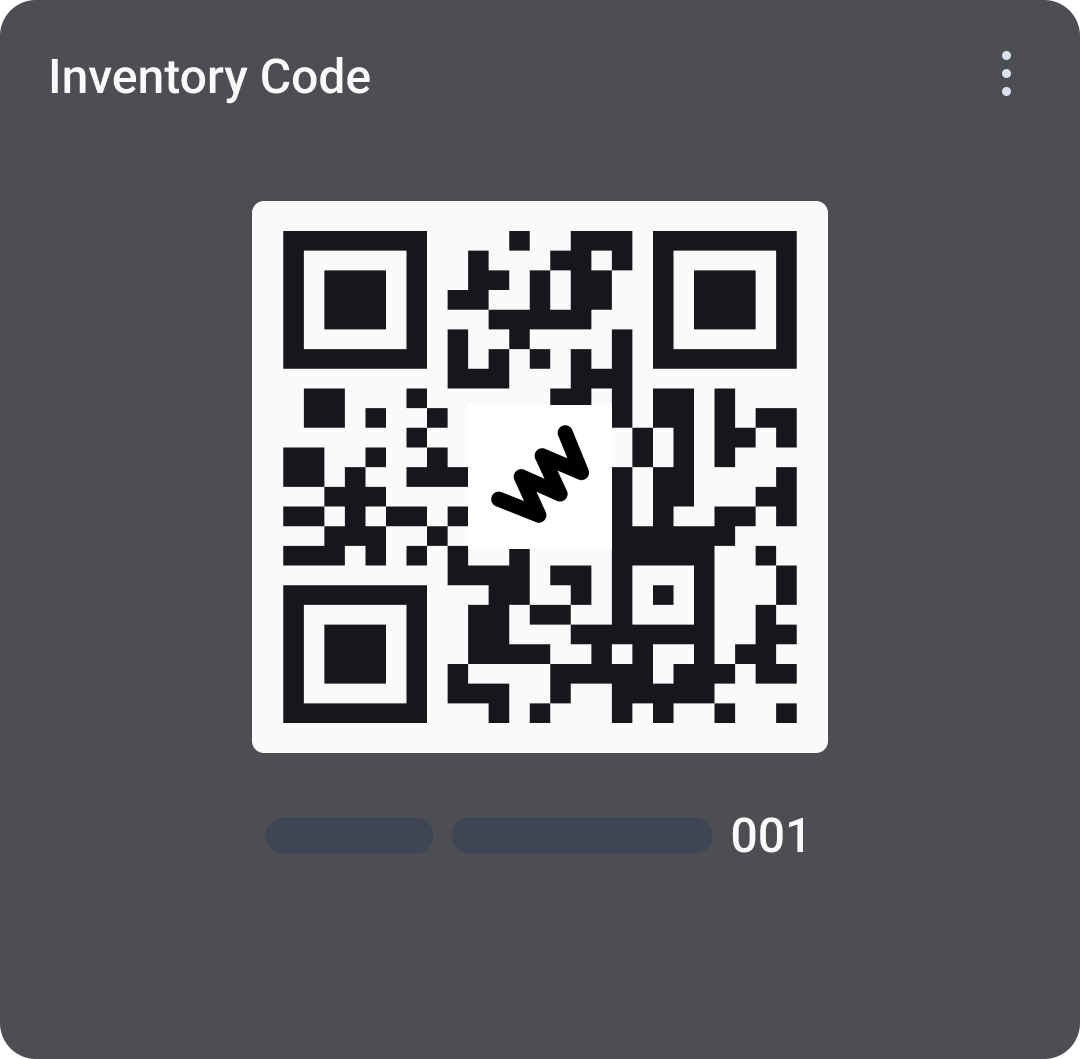Inventory Code